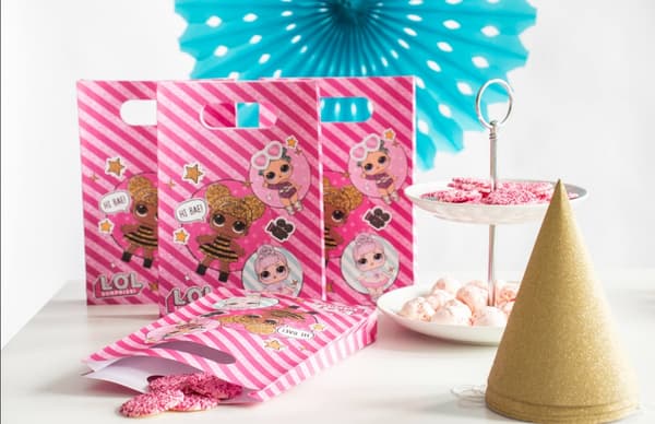 LOL Surprise Dolls Presentpåsar i papper, 4 st