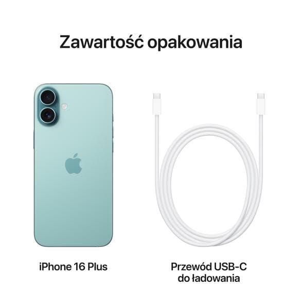 APPLE iPhone 16 Plus 512 GB Smartphone Berylliumgrøn MY2J3HX/A