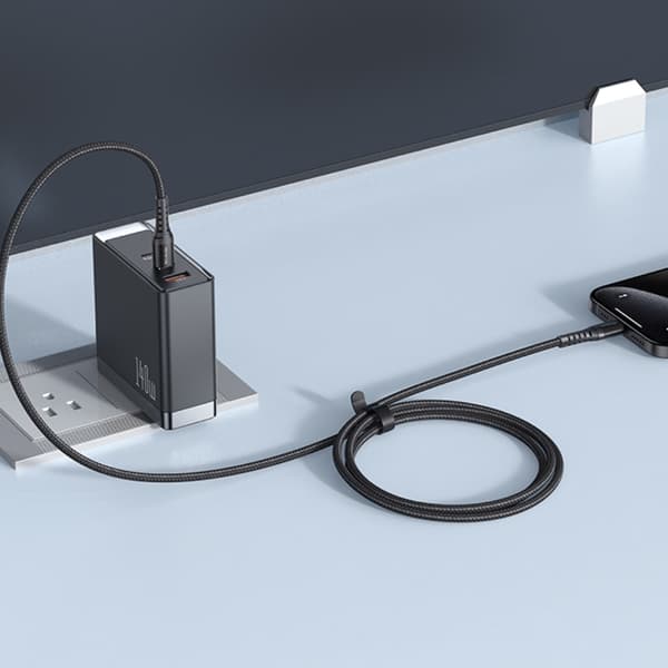 MCDODO USB-C-KAAPELI PIKALATAUS SAMSUNG APPLE USB TYPE C 3A 60W 1M