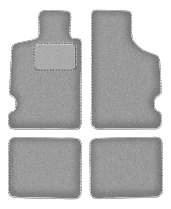 Grå bilmåtter til Citroen Saxo hatchback (1996-2003)