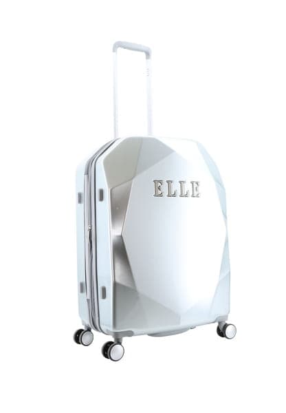 Elle Diamond Sølv Mellem Kuffert