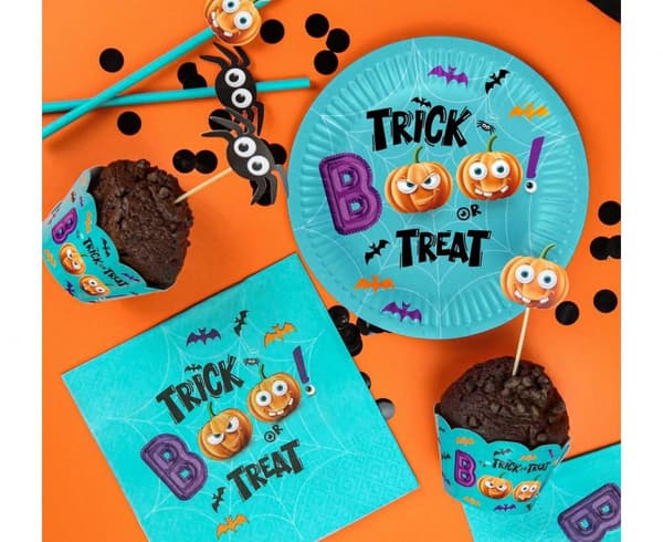 HALLOWEEN Boo! Pumpaservetter 33x33cm 20 st.