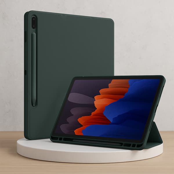 Etui Smart Pencil Galaxy Tab S9 FE S10 FE - D.Grön