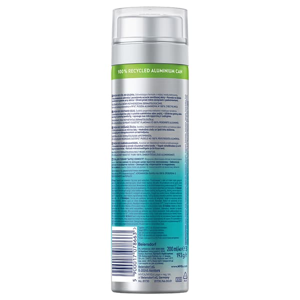 078663 NIVEA Fresh Kick Barbergel 200 ml