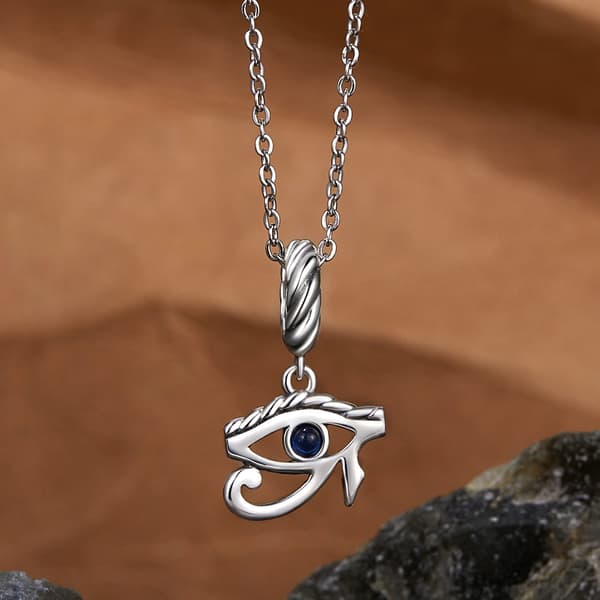 Horus öga berlock amulett silverhänge silver 925