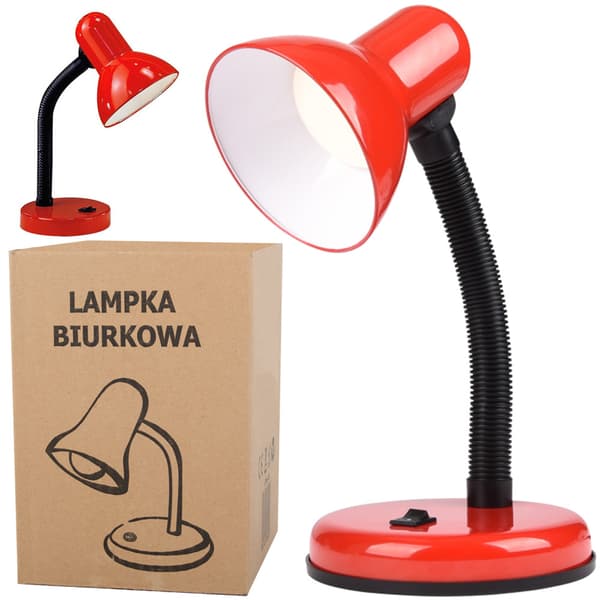 SKRIVBORDSLAMPA 203B RÖD (20) GAB_B