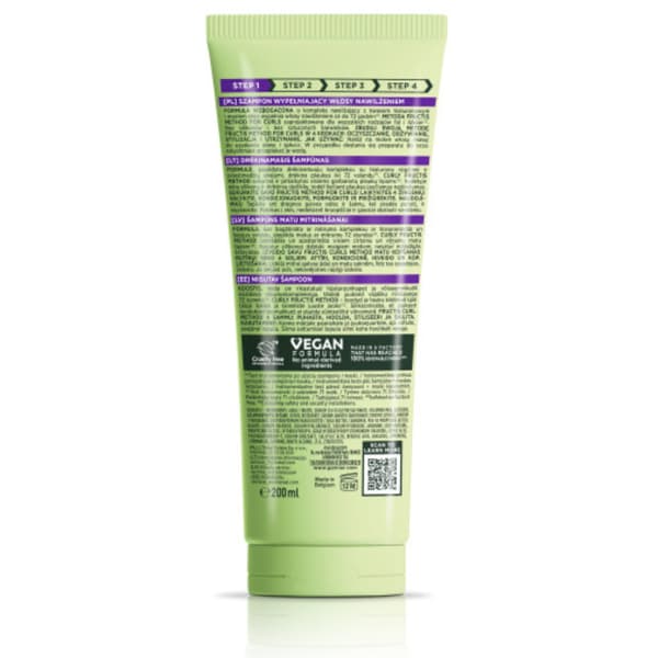 Garnier Fructis Curls Method återfuktande schampo för lockigt hår 200ml