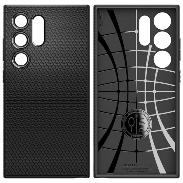 SPIGEN LIQUID AIR GALAXY S24 ULTRA MATTE SVART