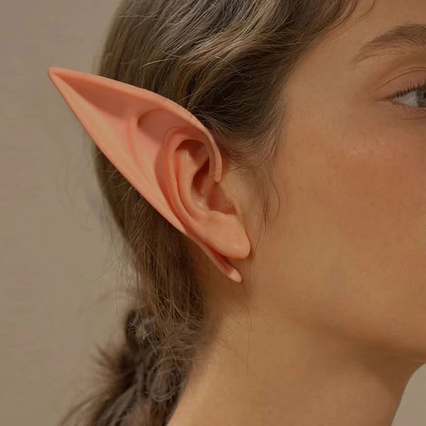 Elver Elf Ears Cosplay Pandebånd Lys 12 cm