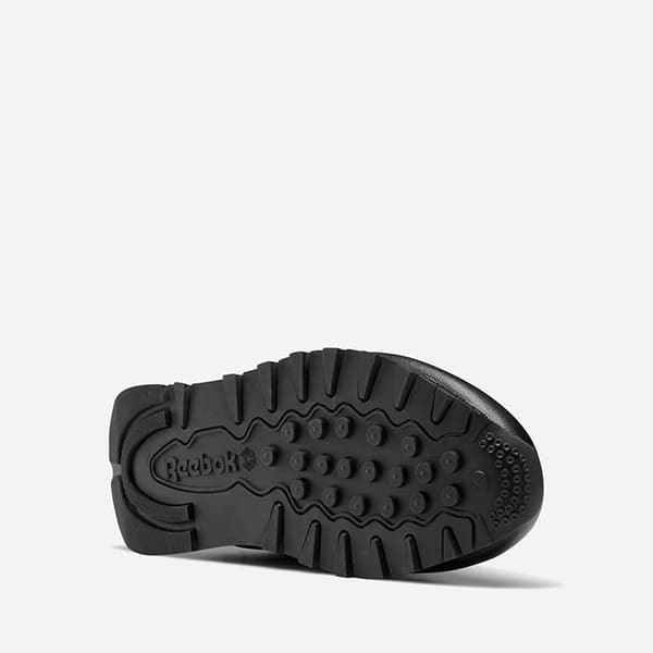 REEBOK SORTE LÆDERSKO TIL BARN MED LOGO 36.5 3J6G3* BAGGRUNDE