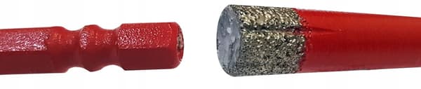 TIMANTTI KRUUNUPORA KERAMIIKKALAATTOJA VARTEN HEX 8 MM