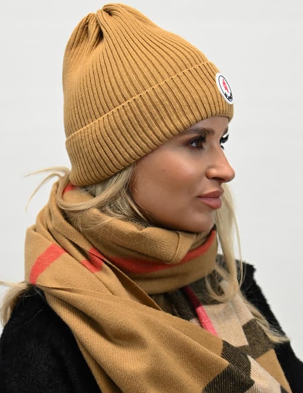 Polsk Moderigtig Behagelig Hat Lys Karamel n1