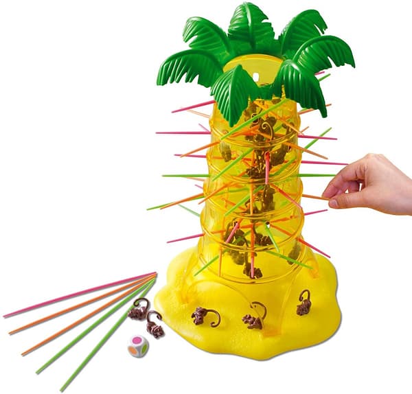 MATTEL Fallande apor Spel 52563