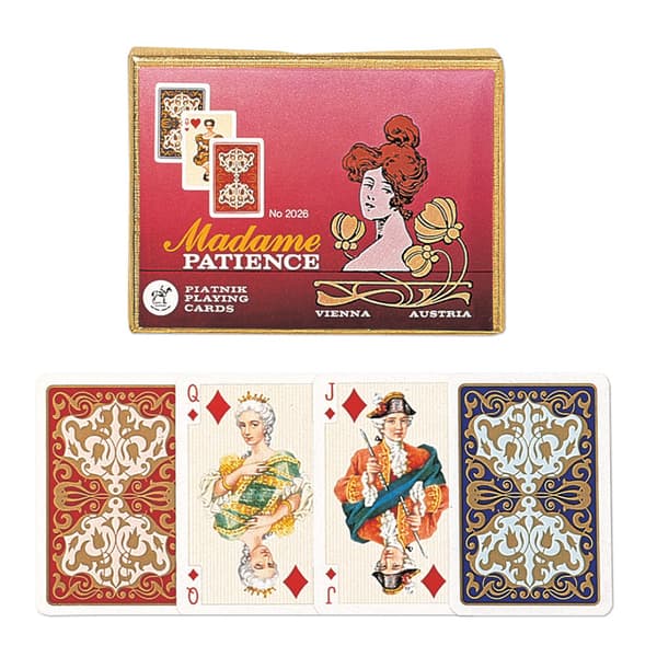 PIATNIK SOLITAIRE KORT MADAME