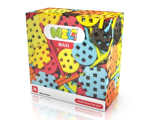 Meli Maxi byggesæt - 60 dele.
