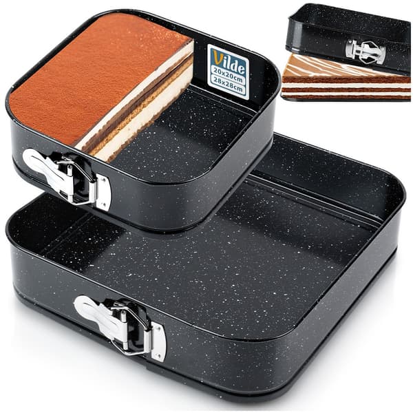 Granit udvidelig bageform 20/28 cm 2 stk.