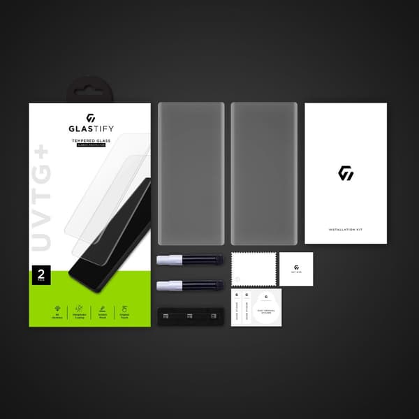 GLASTIFY UVTG+ HÄRDAT GLAS 2-PACK GALAXY S22 ULTRA