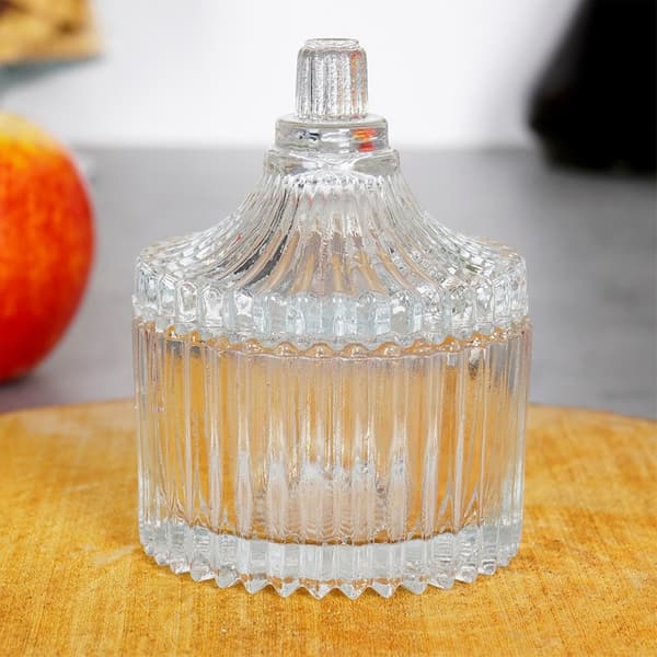 Glas sockerskål 80 ml