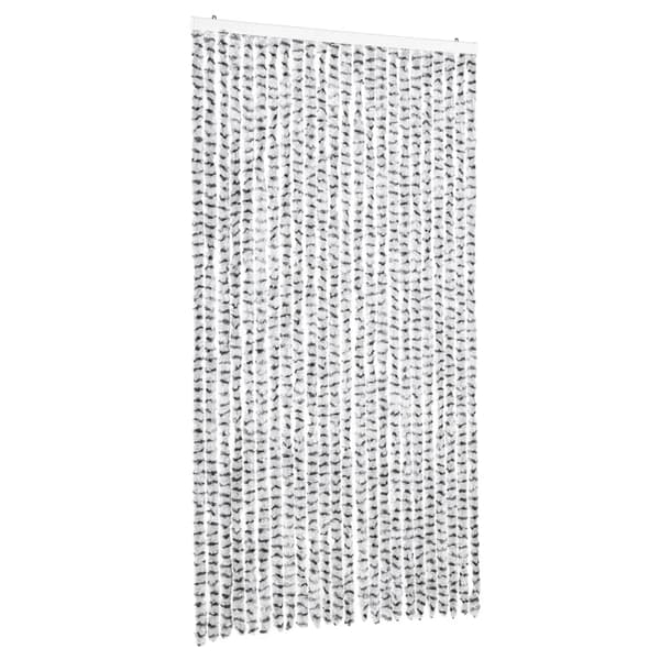 vidaXL Flugnät ljusgrå/mörkgrå 100x200 cm