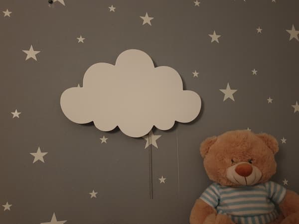 Cloud2 natlampe - batteridrevet LED