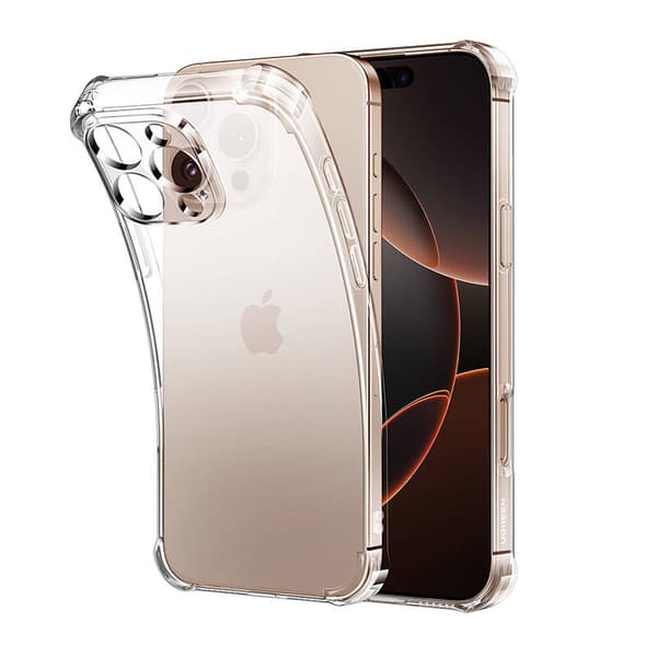 Ugreen CA103-skal till iPhone 16 Pro (transparent)