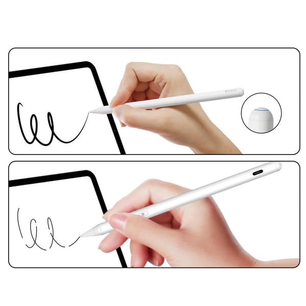 TECH-PROTECT DIGITAL MAGNETISK STYLUS PEN TIL 2 IPAD, HVID