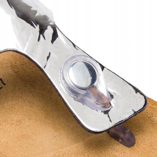 DR BRINKMANN BARN SILVER FLIP-FLOPS 29 3W4G12*
