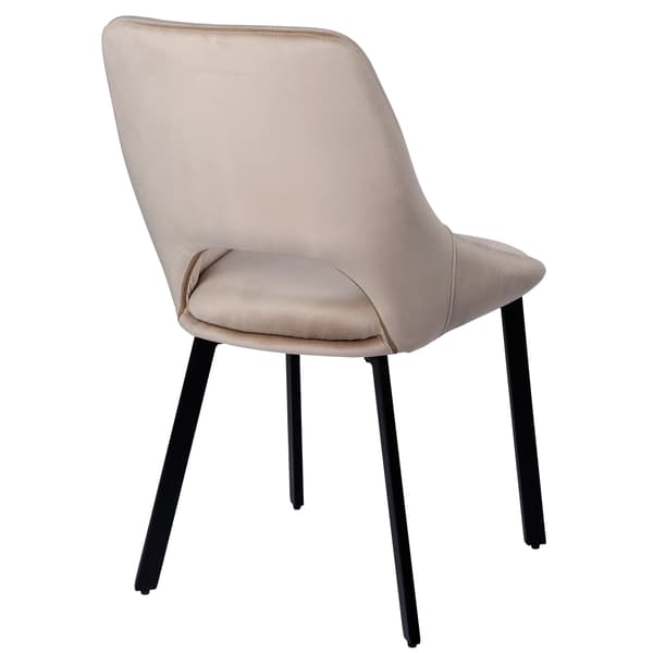 LUMO polstret lænestol, beige velour