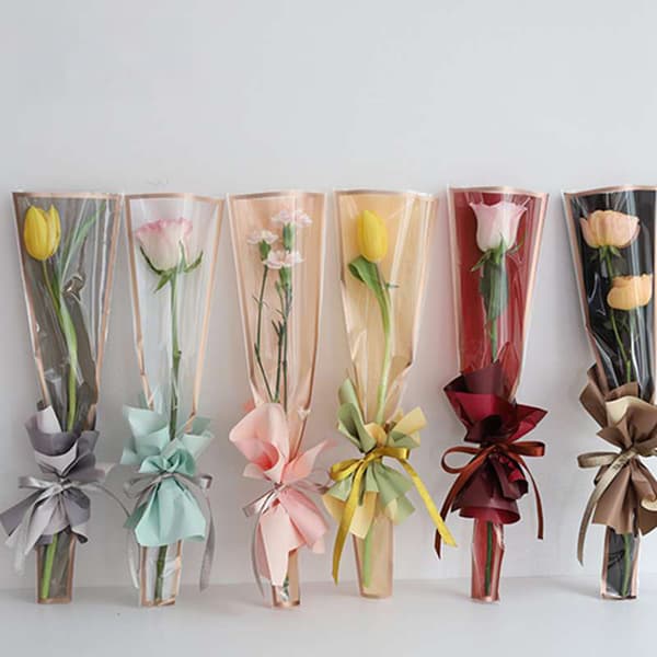 Solo Bloom - Blomhylsa - Svart - 50 st
