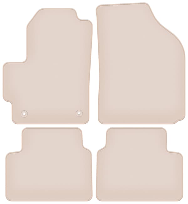 Måtter PREMIUM beige til: Chevrolet Matiz hatchback 2004-2009