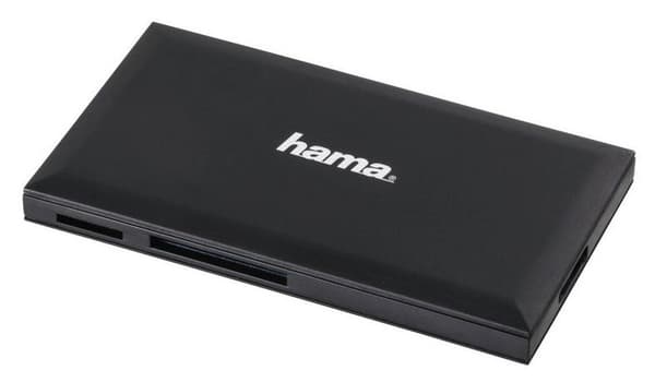 HAMA USB 3.1 (gen 1) SD/microSD/CF/MS hukommelseskortlæser Sort 181018