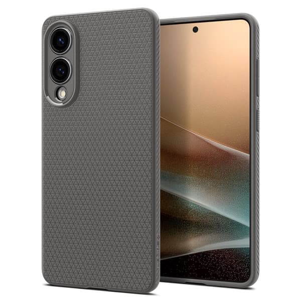 Spigen Liquid Air Cover til Samsung Galaxy S25 Edge - Grå