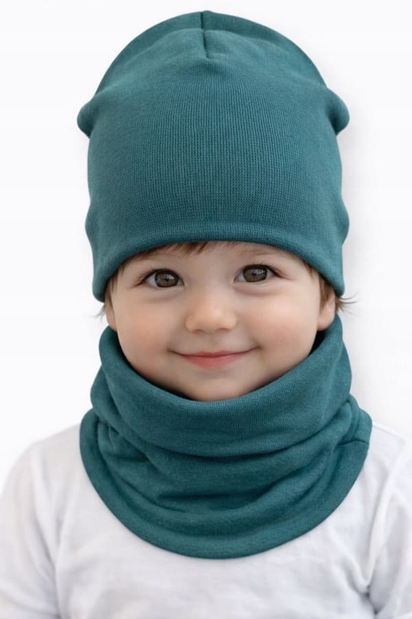 Set MÖSSA + HALSDUK 56-62-68 babyset 34/38 FLASKMEDAL