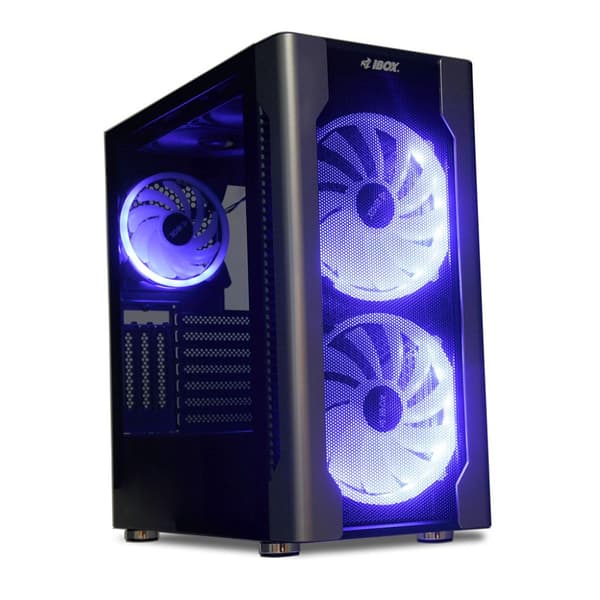 IBOX Chiron ZH68 Gaming Midi Tower ATX computerkabinet
