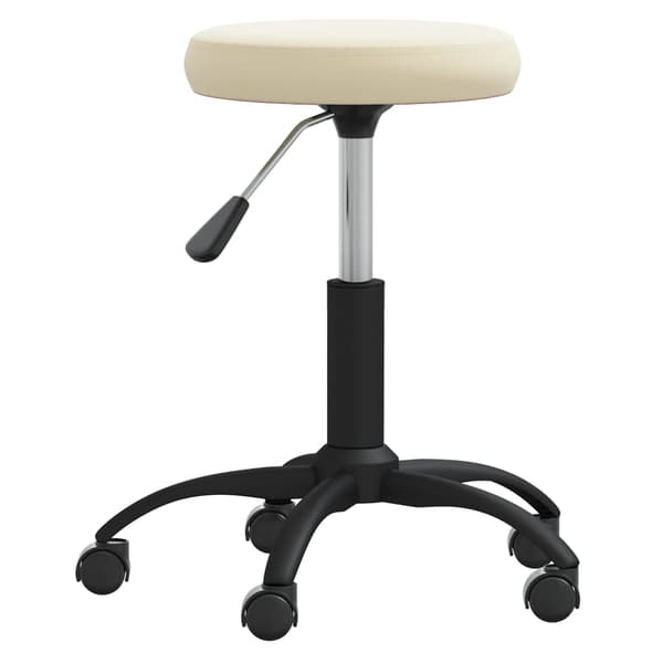 vidaXL Kermanvärinen samettinen hierontatuoli