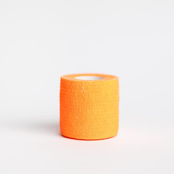 Skyddsbandage självhäftande 5cm orange för permanent makeup