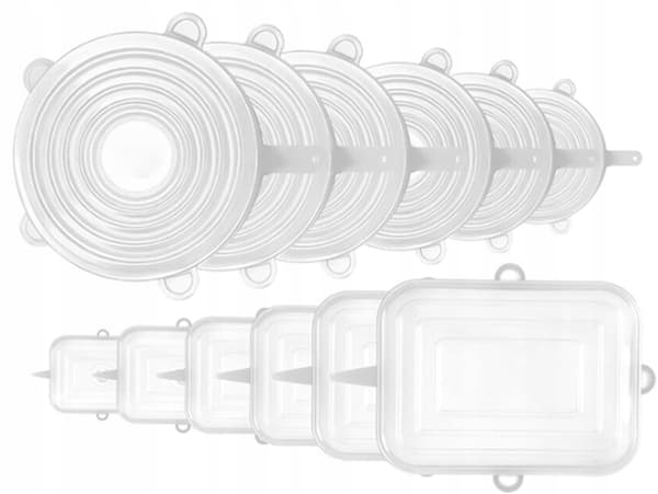 Silikoniset ruokakannet 12 kpl nro: 5525