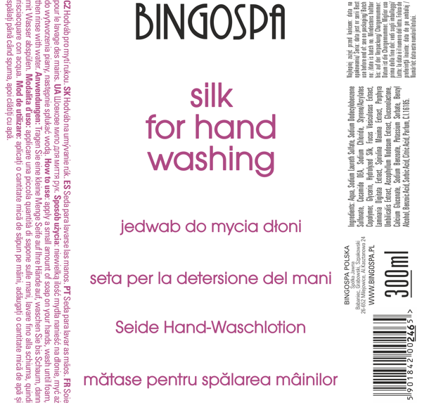 Bingospa håndvask silke