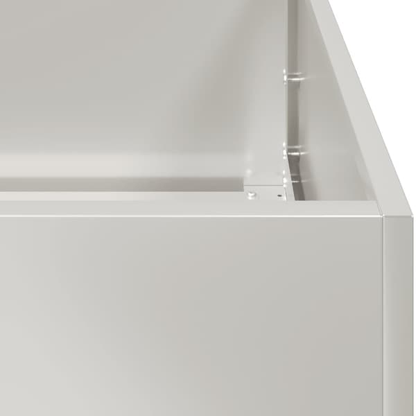 vidaXL urtepotte 360x80x40 cm rustfrit stål