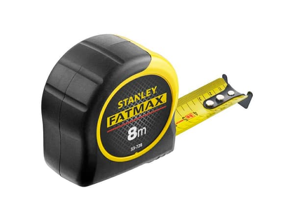 STANLEY TAPE 8m x 32mm FATMAX BLADEARMOR