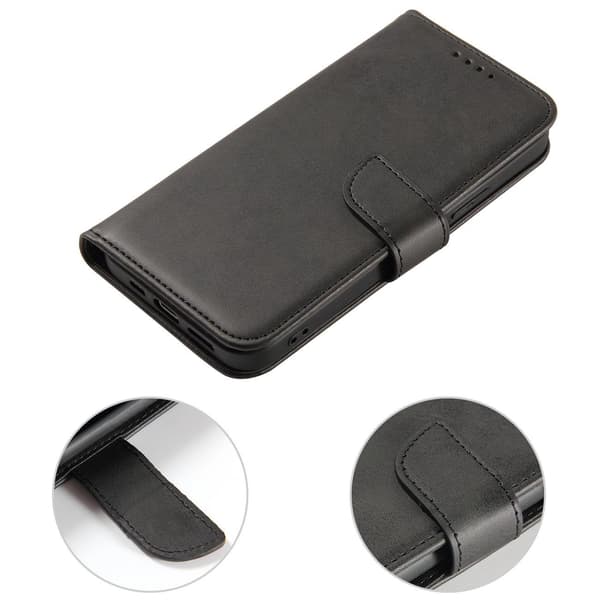 Magnetcover Asus Zenfone 9 Flip Pungholder Sort