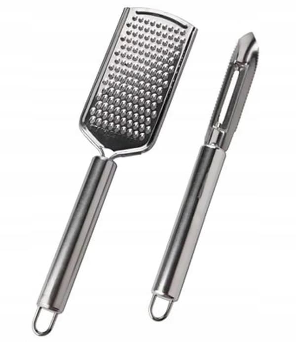 KNIVRIVÄR FÖR GRÖNSAKER VITLÖK MOROT STÅL KÖK ESSENTIAL KIT