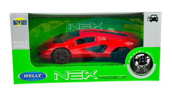 WELLY LAMBORGHINI COUNTACH LPI 800-4 RED 1:34 43818