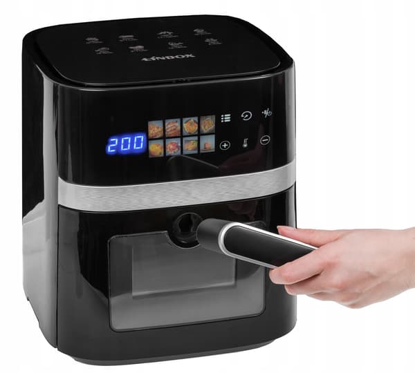 Airfryer 6L/1600W Touchpanel 8 Programmer
