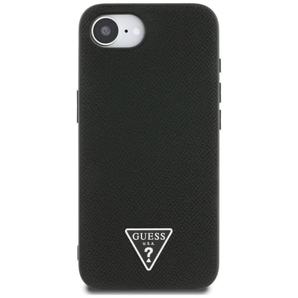 Guess Kornet Trekant MagSafe - iPhone 16e Etui (Sort)