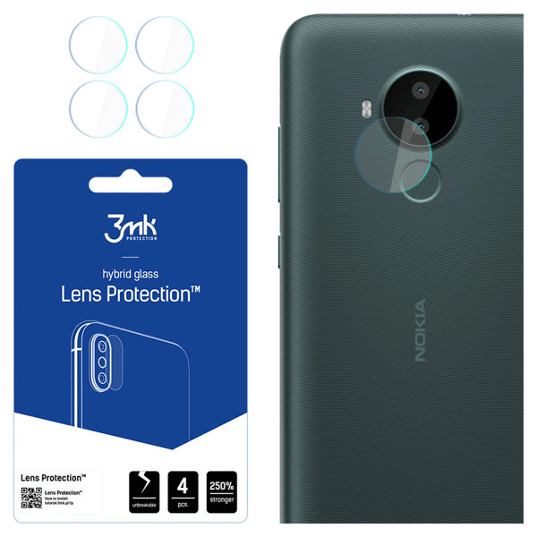 Nokia C30 - 3mk linsebeskyttelse