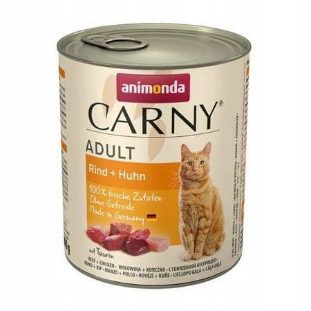 Animonda Carny våtfoder för vuxna katter, blandade smaker, 6x800g