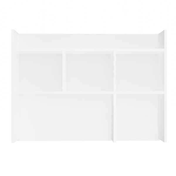 SKRIVEBORDSFORLÆNGNING 100 CM HVID BOGREOL DOKUMENTORGANIZER