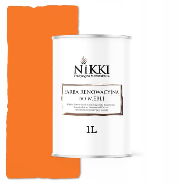 FÄRG FÖR KÖKSFRONTAR ORANGE PASTELL RAL2003 SATIN 1L