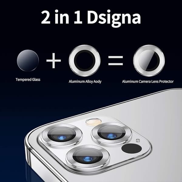 3x 9H HÄRDAT GLAS FÖR IPHONE 11 PRO/11 PRO MAX KAMERA